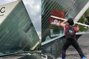 UNAM condena daños al MUAC durante segunda marcha contra la gentrificación