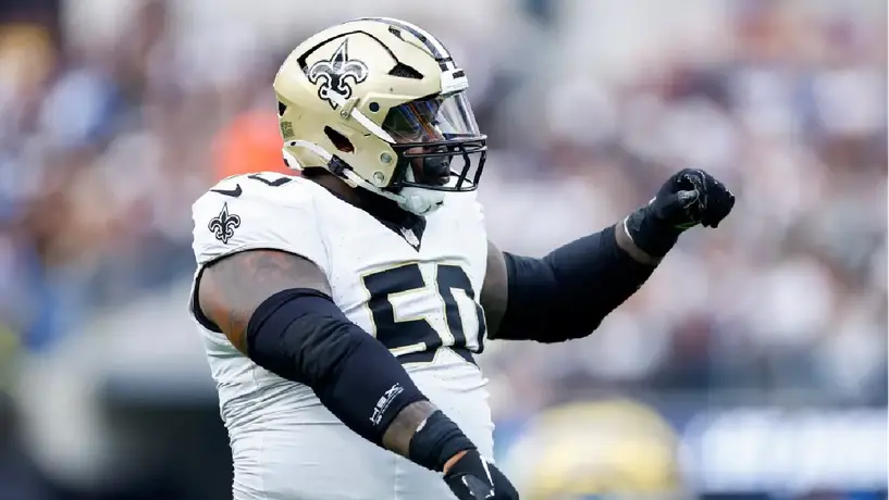 Jaguars y Saints acuerdan intercambio entre Khalen Saunders y Luke Fortner