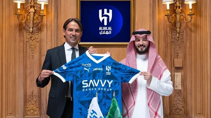 Simone Inzaghi es presentado con Al Hilal; está listo para enfrentar a Real Madrid