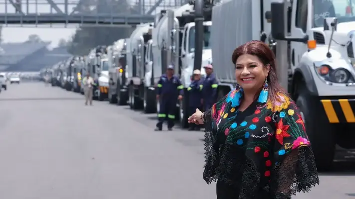 Clara Brugada da banderazo al Plan Tlaloque Reforzado