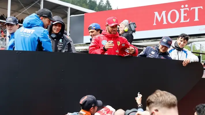 Al estilo Hollywood, la Fórmula 1 presenta 'nueva canción' en la introducción del GP de Bélgica