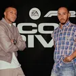 ¡Colaboración de GOATS! Hamilton y Mbappé se juntaron en un evento de la EA Sports