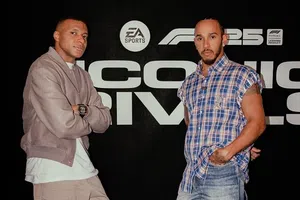 ¡Colaboración de GOATS! Hamilton y Mbappé se juntaron en un evento de la EA Sports