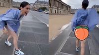 VIDEO: Ashley de Ha*Ash vive bochornoso momento en París... ¡al estilo Marilyn Monroe!