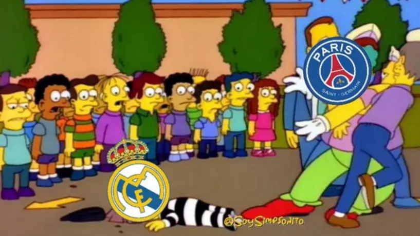 Los mejores MEMES de la goleada del PSG sobre Real Madrid