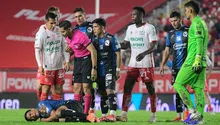 ¿El oso del torneo? 'Choco' Manzanarez y su polémica reacción en el Necaxa vs Querétaro