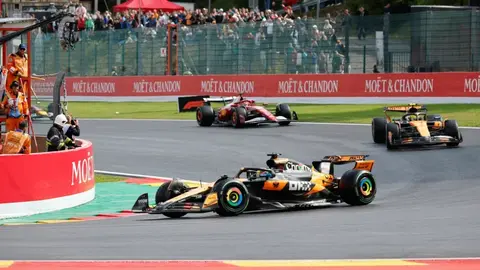 Piastri supera a Norris y se queda con el Gran Premio de Bélgica