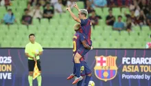 Barcelona cierra su gira por Asia con goleada 5-0 sobre Daegu