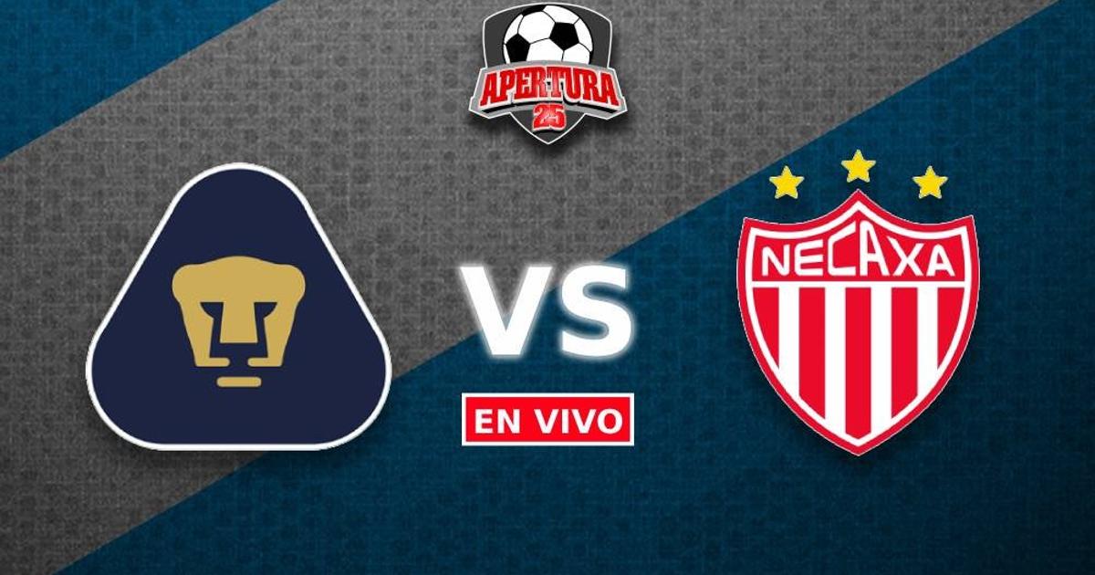 Pumas vs Necaxa EN VIVO Liga MX Apertura 2025 Jornada 4 | RÉCORD