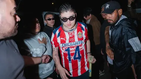 Dani Flow mostró su apoyo a Chicharito en una reciente presentación
