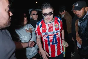 Dani Flow mostró su apoyo a Chicharito en una reciente presentación