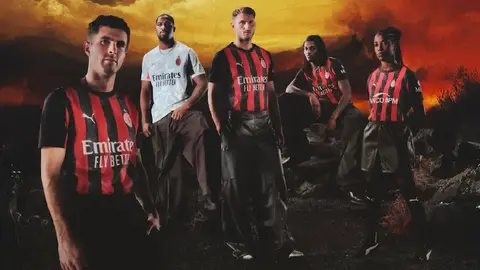 ¡Pero qué estilo! Santi Giménez ya luce el nuevo uniforme de Ac Milan