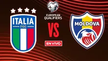 Italia vs Moldavia EN VIVO Eliminatoria Mundialistas UEFA