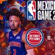 Detroit Pistons y Dallas Mavericks los elegios para el juego de NBA Mexico City