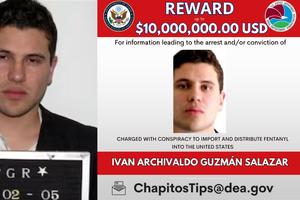 Recompensa millonaria por Iván Archivaldo Guzmán: lo busca el ICE