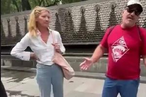 Turista extranjero orina en Chapultepec y joven lo confronta: se vuelve viral video
