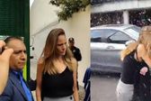 VIDEO: “Lady Racista” vuelve a aparecer y la reciben con abucheos y botellas de agua