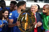 Donald Trump celebra el Campeonato de Mundial de Clubes con Chelsea