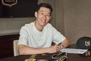 “Estoy aquí para ganar y voy a rendir” Heung-min Son habló en su llegada a los Ángeles