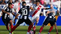 ¿Ayuda a Rayados? Jorge 'Corcho' Rodríguez se salva de la roja ante River Plate