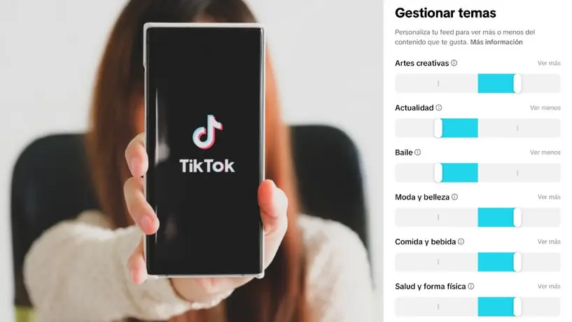 TikTok 2025: Lanza herramientas para descubrir nuevo contenido y evitar cosas no deseadas