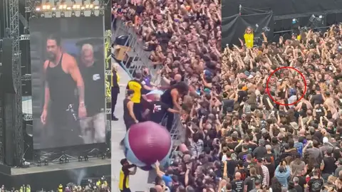 VIDEO: Jason Momoa protagoniza épico mosh pit con Pantera en despedida de Black Sabbath