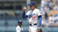 ¡Llegó el primero! Shohei Ohtani consiguió su primer ponche con los Dodgers