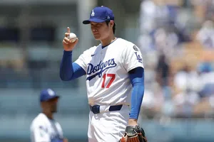 ¡Llegó el primero! Shohei Ohtani consiguió su primer ponche con los Dodgers
