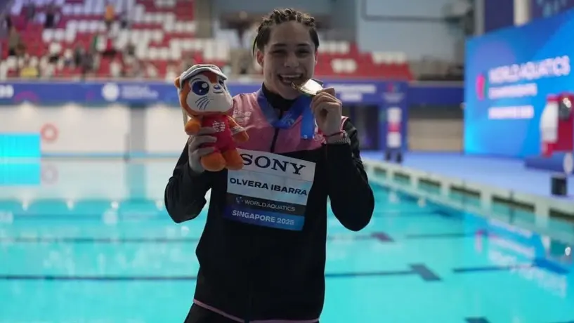 ¿Por qué no hubo transmisión del Mundial de clavados, donde Osmar Olvera ganó un oro?