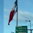 VIDEO: Lluvias dañan otra vez la bandera mexicana de San Jerónimo