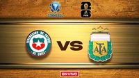 Chile vs Argentina EN VIVO Eliminatorias Mundialistas Conmebol Jornada 15
