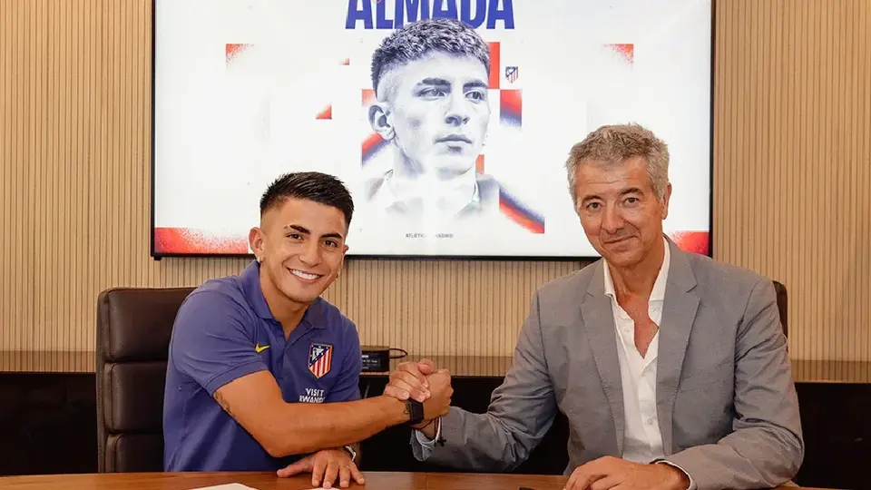 ¡OFICIAL! Thiago Almada es nuevo jugador del Atlético de Madrid