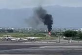 VIDEO: Falla al aterrizar: aeronave se accidenta en aeropuerto de Cuernavaca
