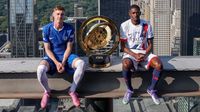 Mundial de Clubes 2025: Cole Palmer y Ousmane Dembélé recrean fotografía en un rascacielos