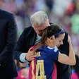 ¡Sentimiento blaugrana! Joan Laporta rompe en llanto tras la derrota del Barca en la Champions Femenina
