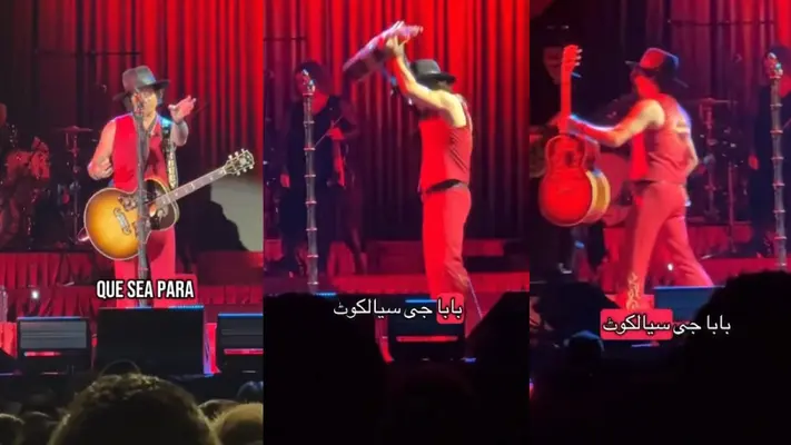 VIDEO: Bunbury explota contra fan por grabar concierto: “¡Todo el pu%& show con la pu%& cámara!”