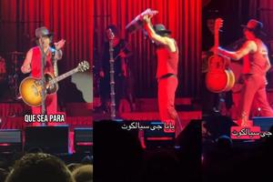 VIDEO: Bunbury explota contra fan por grabar concierto: “¡Todo el pu%& show con la pu%& cámara!”