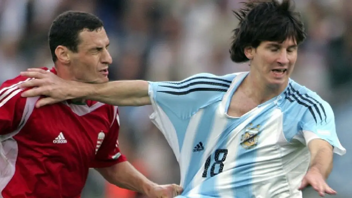 Debut de Lionel Messi I CAPTURA DE PANTALLA