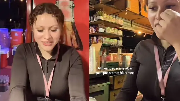 VIDEO: Exhiben a influencer por intentar pagar comida con publicaciones en redes sociales