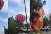 VIDEO: Momento exacto de la caída de un globo aerostático en Teotihuacán; hay 12 lesionados