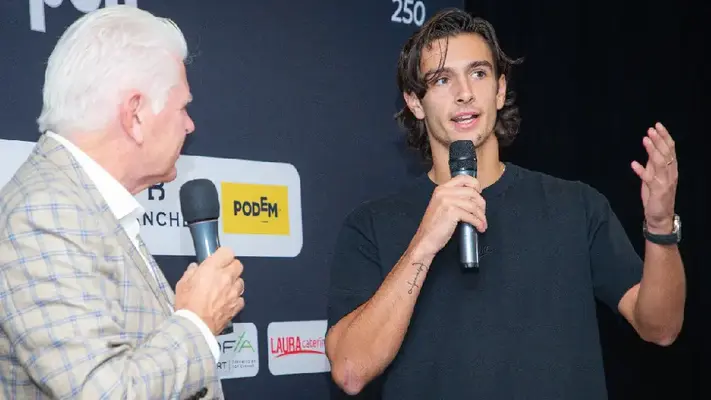 Lorenzo Muselti lidera lista del Mifel Tennis Open by Telcel Oppo