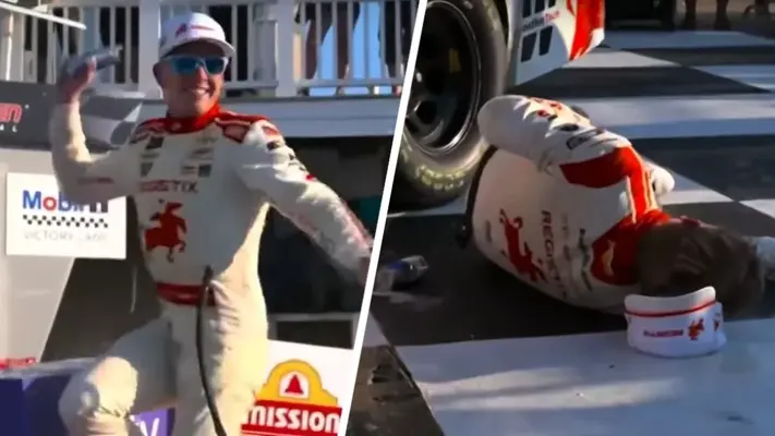 ¡Insólito! Connor Zilisch gana en NASCAR y termina en el hospital por aparatoso accidente