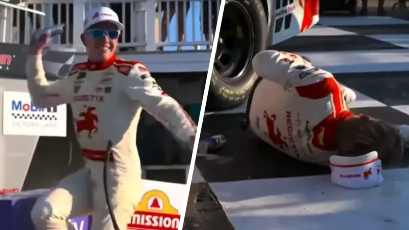 ¡Insólito! Connor Zilisch gana en NASCAR y termina en el hospital por aparatoso accidente