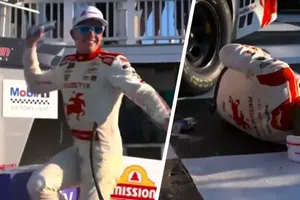 ¡Insólito! Connor Zilisch gana en NASCAR y termina en el hospital por aparatoso accidente