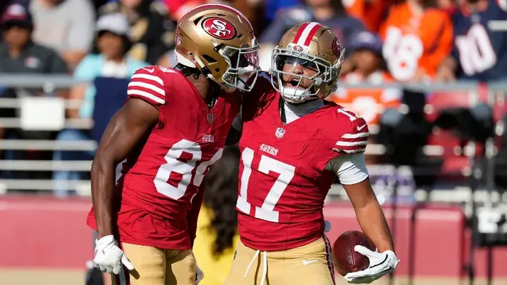 Grupo de receptores de los 49ers sufre otra baja con la lesión de Jordan Watkins