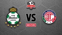 Santos VS Toluca EN VIVO Liga MX Jornada 2 Apertura 2025