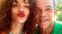 En medio de su embarazo, Rihanna sufre la muerte de su padre Ronald Fenty