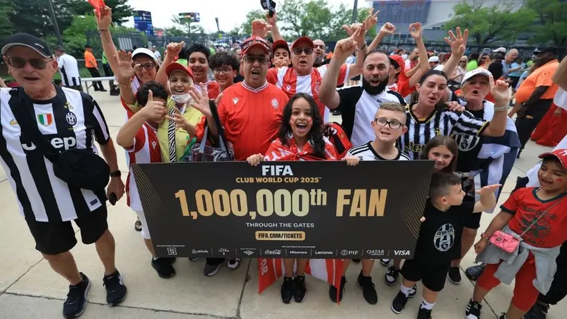 La asistente un millón del Mundial de Clubes es una joven aficionada del Wydad AC