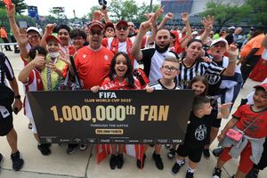 La asistente un millón del Mundial de Clubes es una joven aficionada del Wydad AC