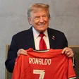 Cristiano Ronaldo envía mensaje de paz con un regalo especial a Donald Trump